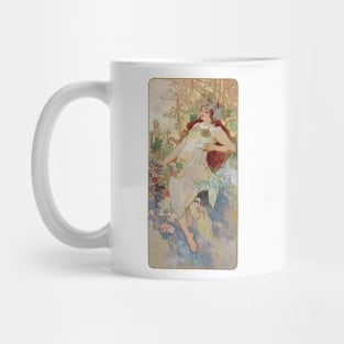 Four Seasons by Mucha, Summer Mug